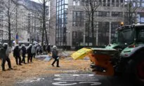 Protesting Farmers Clash With Police at EU Headquarters in Brussels