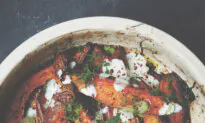 Roasted Yams, a Sweet Side Dish