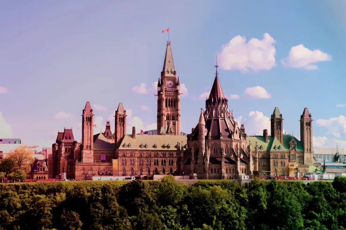 An view of Parliament Hill in Ottawa in a file photo. More than 110,000 federal employees took home six-figure salaries in 2023, according to the Canadian Taxpayers Federation. (Philip Yu/Unsplash.com)