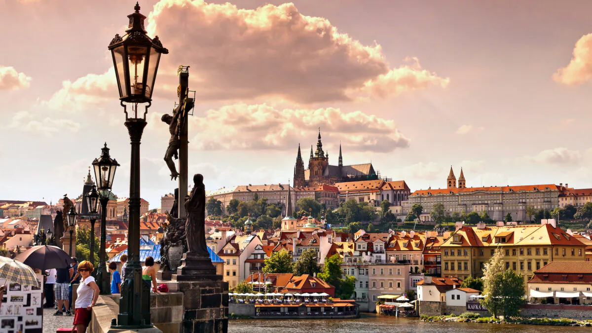 For more than a thousand years, Czech leaders—from kings and emperors to Nazis, communists, and presidents—have ruled from Prague Castle, regally perched on a hill above the Vltava River. (Dominic Arizona Bonuccelli/TNS)
