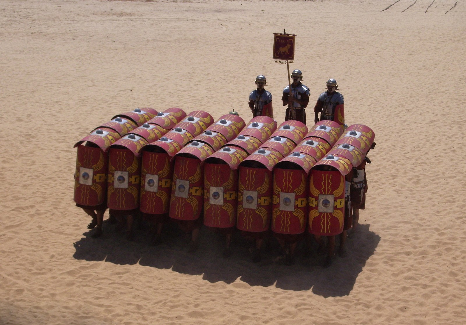 Roman Soldiers discipline
