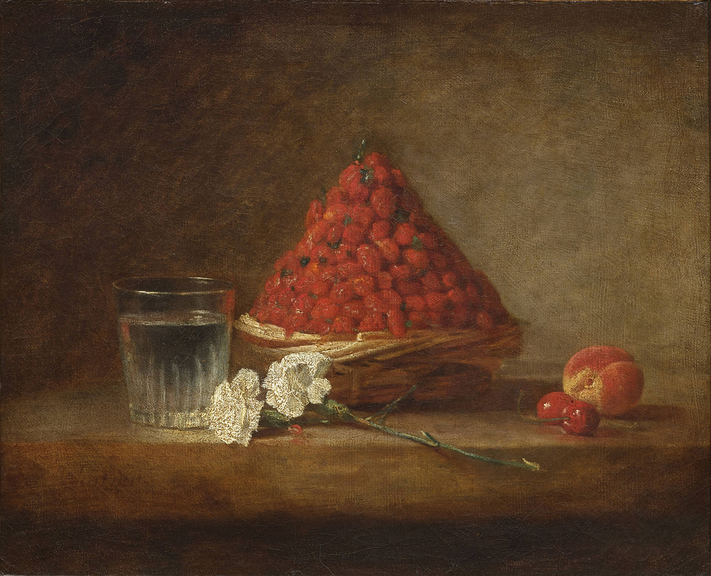 Basket of Wild Strawberries