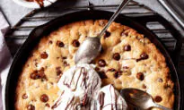 Skillet Chocolate Chip Cookie Cake