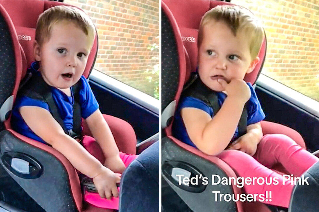 Boy Reacts After Being Dressed in Pink Trousers—Tells Mom, ‘They’re