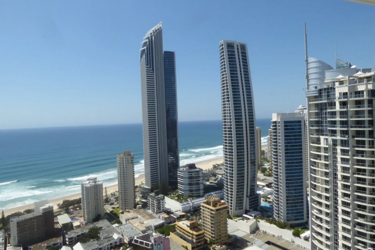 The Gold Coast, Australia, on Feb. 23, 2024. (Steve Xu/The Epoch Times)