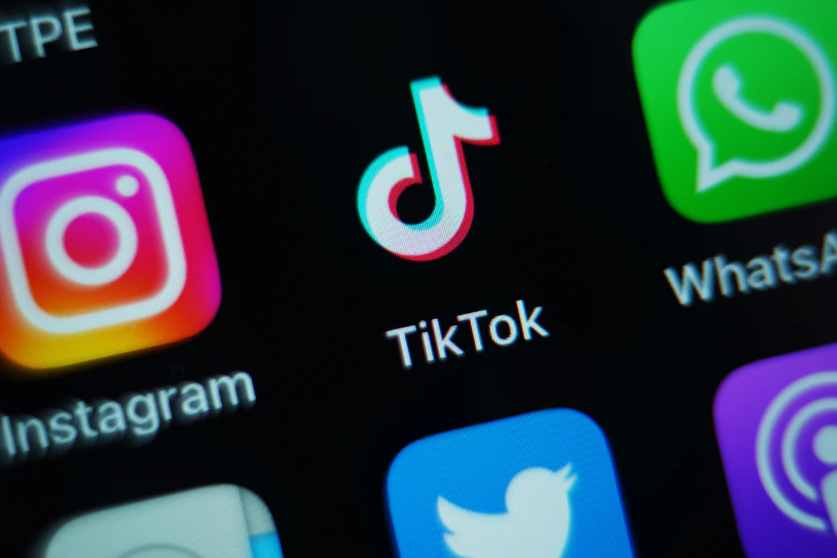 Undated file photo of TikTok on a phone. (Photo credit: Yui Mok/PA Wire)