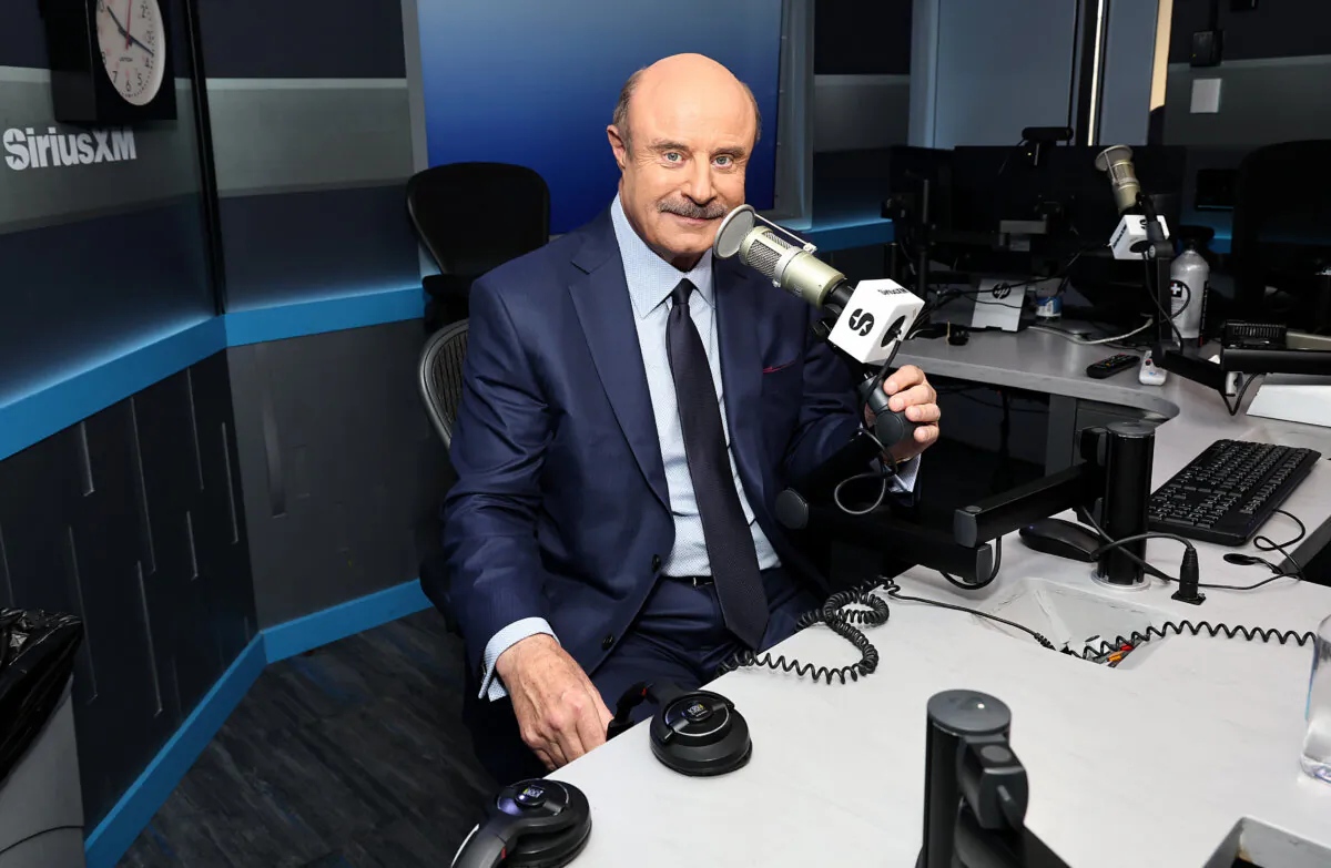 Dr. Phil McGraw visits SiriusXM at SiriusXM Studios in New York City on Feb. 27, 2024. (Jamie McCarthy/Getty Images)