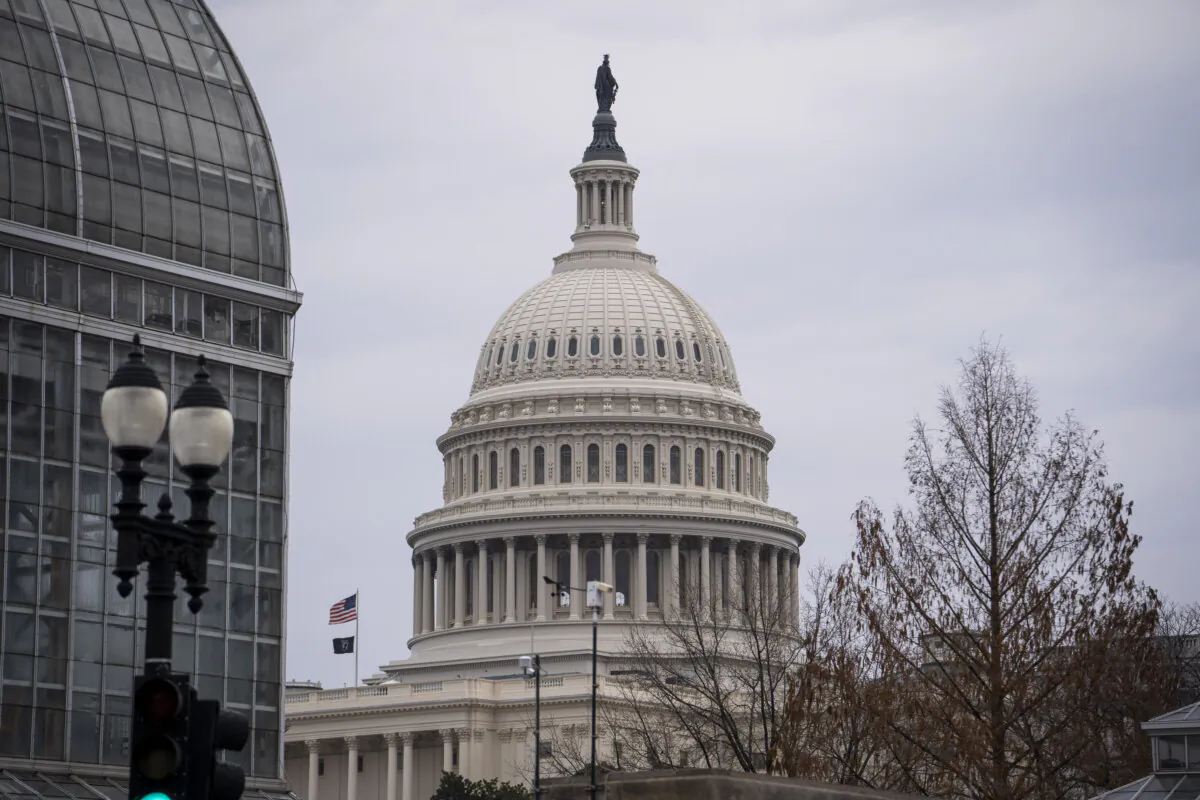 The U.S. Capitol Building in Washington on Feb. 28, 2024. (Madalina Vasiliu/The Epoch Times)