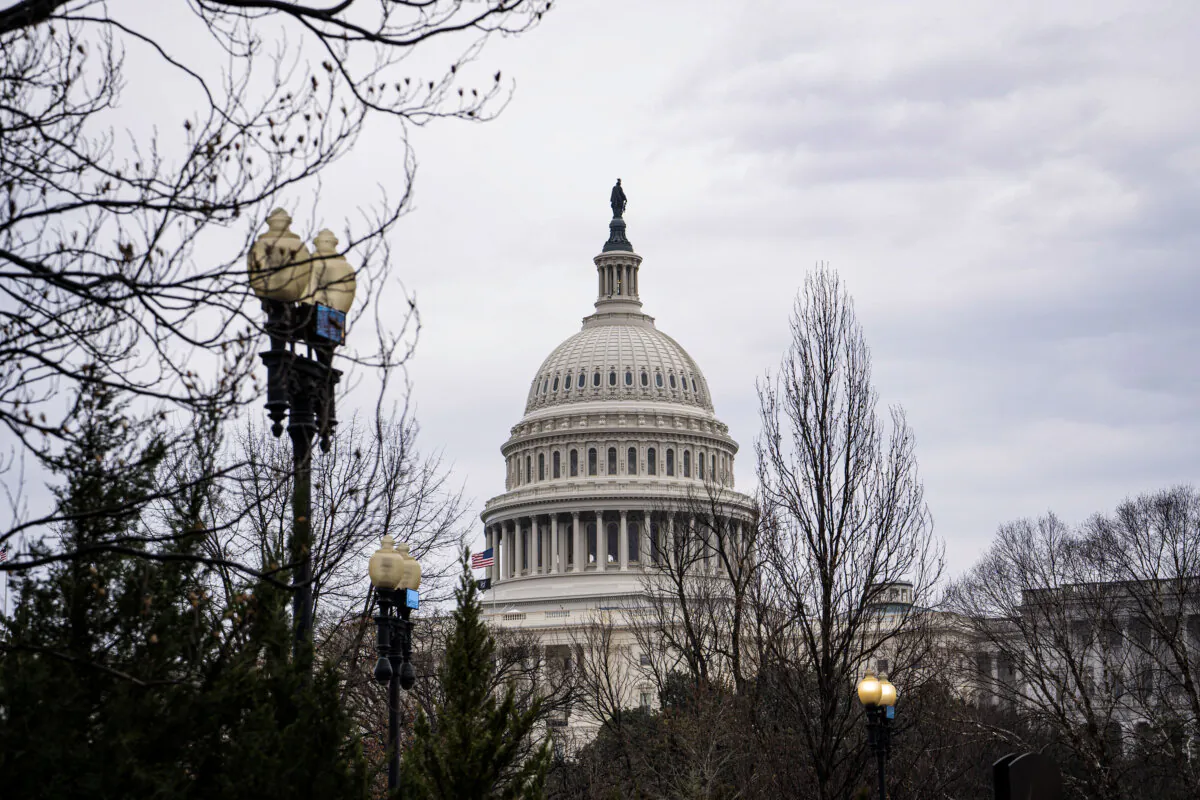 The U.S. Capitol Building in Washington on Feb. 28, 2024. (Madalina Vasiliu/The Epoch Times)