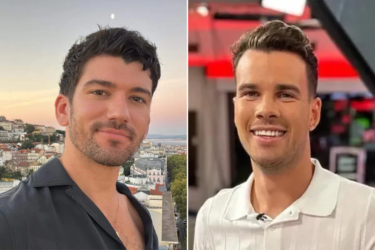 A combined image shows undated images of (left) Luke Davies and (right) Jesse Baird. (AAP Image/Supplied by NSW Police and Studio 10)