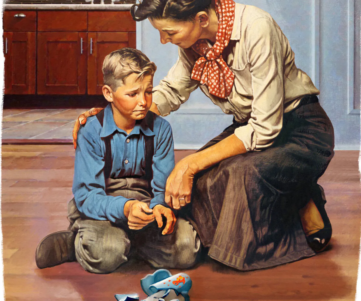 For young children, small mistakes are common. As they grow and make bigger mistakes, we can still be there for them. (Biba Kayewich)