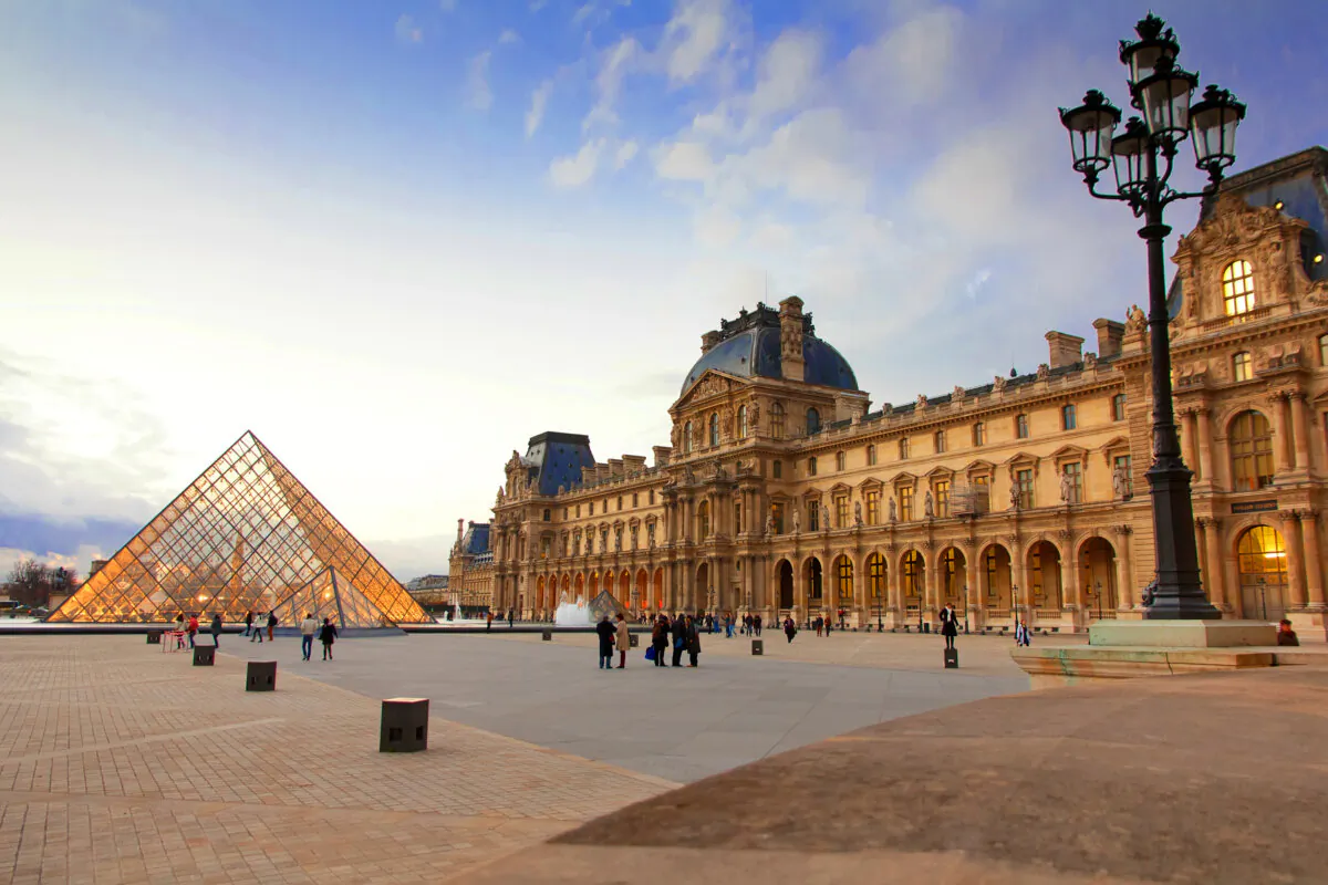 The famous glass pyramid and the Louvre Museum in Paris. (Dreamstime/TNS)