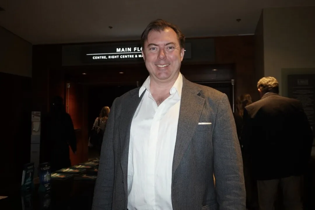 Rob Anders enjoyed Shen Yun's evening performance at the Southern Alberta Jubilee Auditorium on March 30, 2024. (Sherry Dong/The Epoch Times)