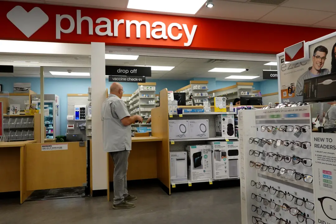 A customer visits a CVS pharmacy store in Miami on Feb. 7, 2024. (Joe Raedle/Getty Images)