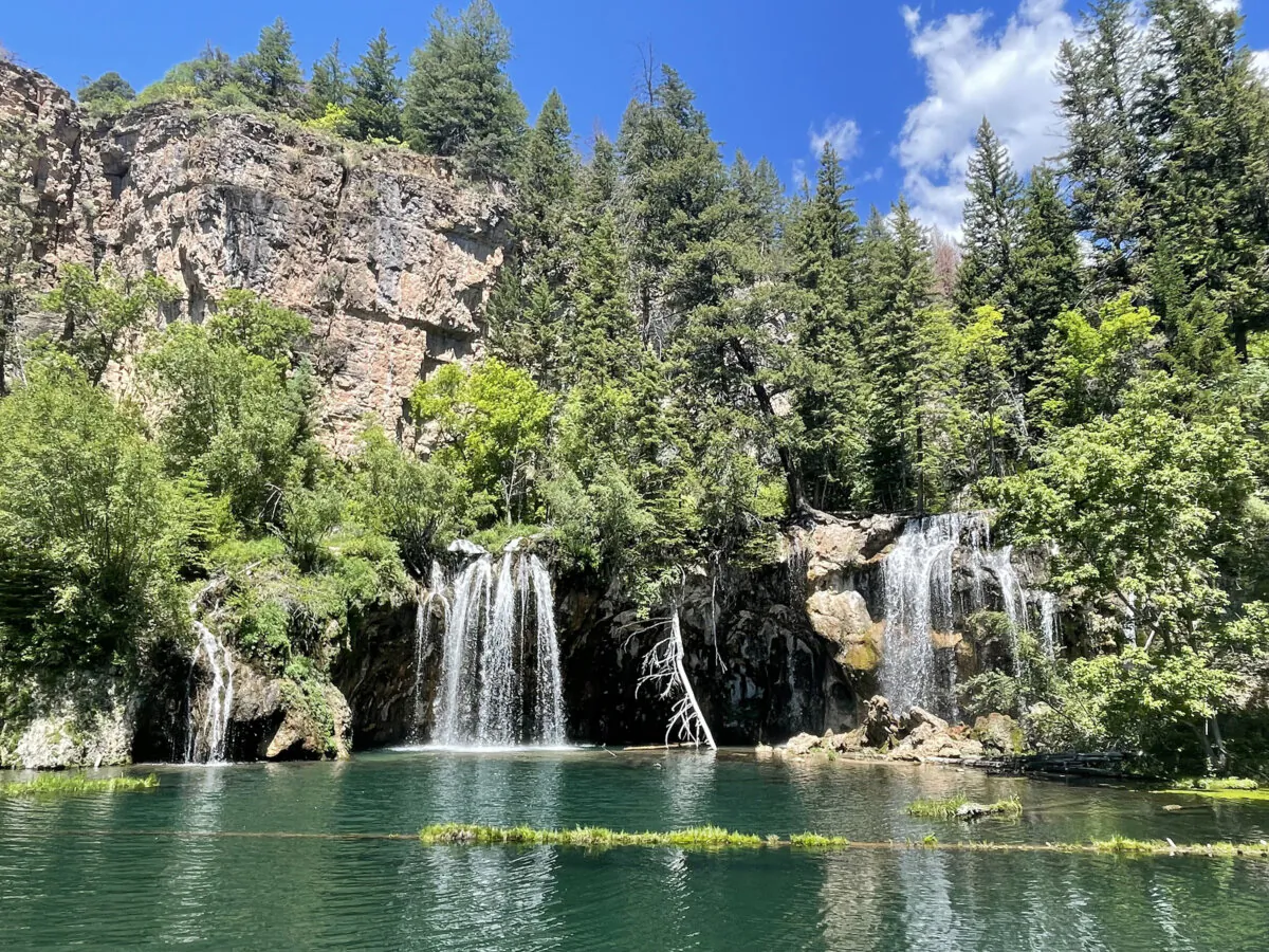 Construction on the iconic Hanging Lake trail in Glenwood Canyon in Colorado will require closures this summer, officials say. (John Meyer/Denver Post/TNS)