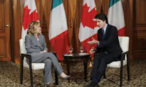 Trudeau, Meloni Agree on ‘Roadmap’ for Cooperation; Reception for Italian PM Cancelled Due to Pro-Palestinian Protesters