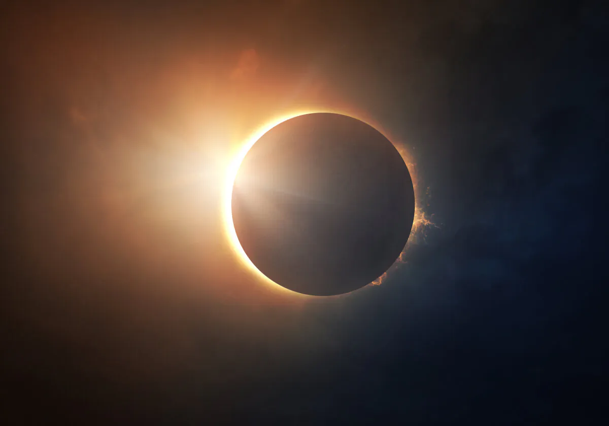 Solar eclipses have fascinated people for millennia, and many ancient cultures developed myths to explain why they occurred. (Amanda Carden/Shutterstock)