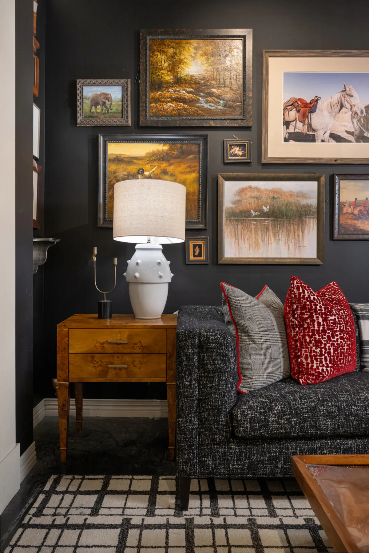 One way to incorporate wood furniture is to find a statement piece and make it the focal point of the design. There are a couple of things to keep in mind when searching for that perfect conversation piece for your space. When selecting that perfect wood piece, look for unique features such as intricate carvings, distinctive patterns in the wood grain, or bold finishes that catch the eye. (Handout/TNS)