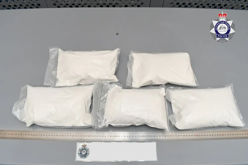 Seized drugs. (Courtesy of AFP)