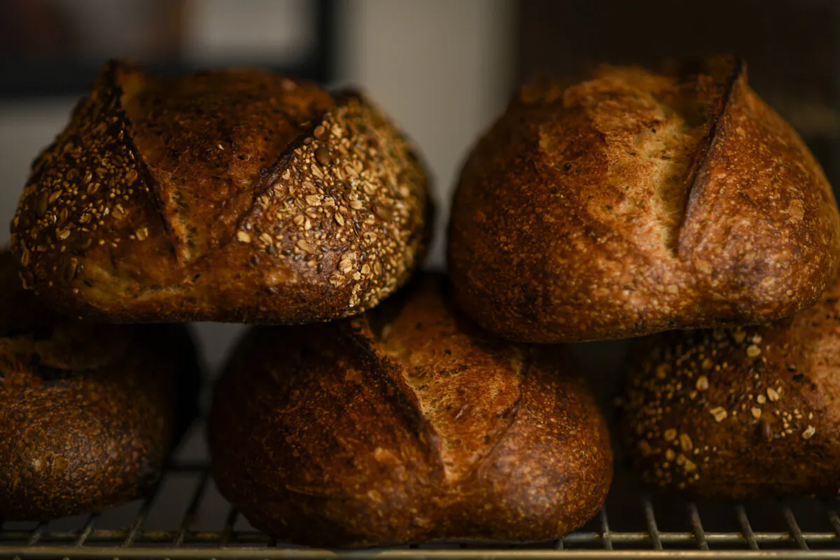 Fresh bread loaves at Reunion Bread Co, on Wednesday, Sept. 11, 2019. (AAron Ontiveroz/The Denver Post/TNS)
