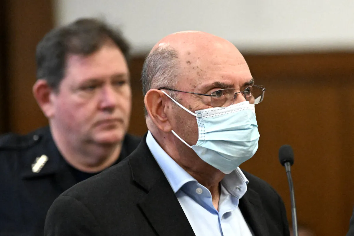 Former Trump Organization Chief Financial Officer Allen Weisselberg enters the courtroom in Manhattan Criminal Court in New York City on March 4, 2024. (Curtis Means/Pool/AFP via Getty Images)