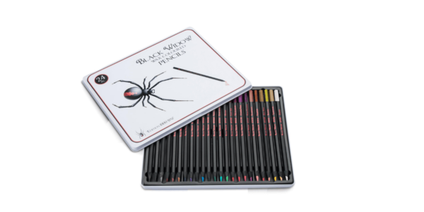 Black Widow Colored Pencils  