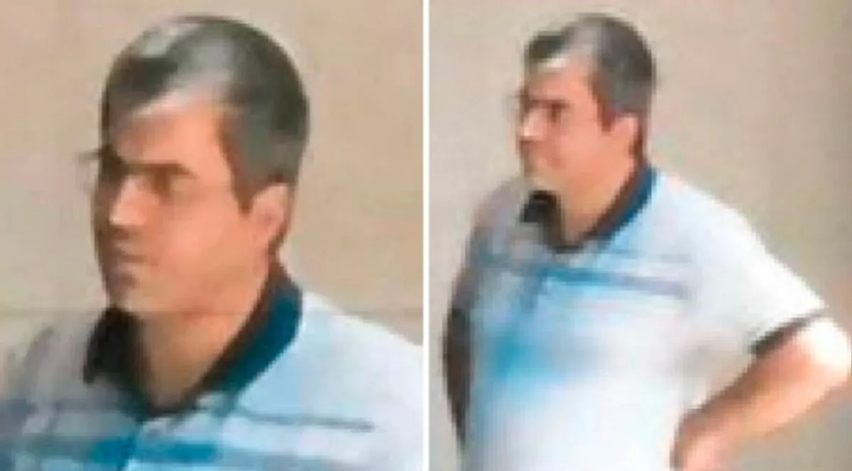 An undated, FBI-provided photo shows Majid Dastjani Farahani. (FBI.gov via The Epoch Times)
