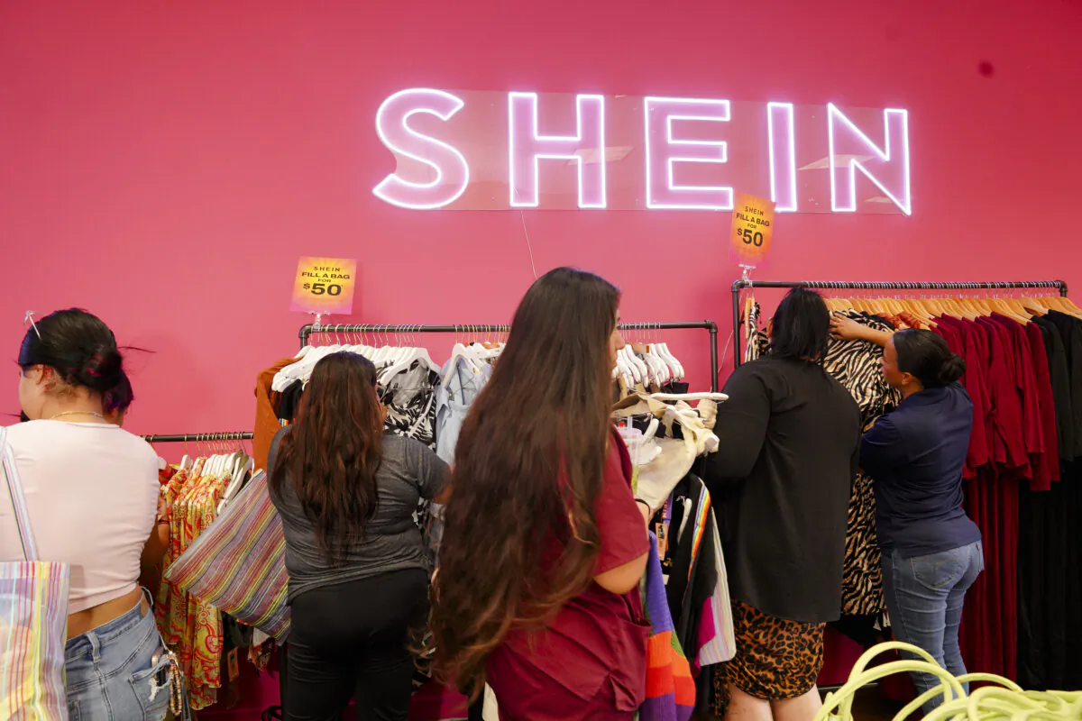 Guests attend SHEIN X Art Discovery Project in El Monte, Calif., on Sept. 17, 2022. (Presley Ann/Getty Images for SHEIN)