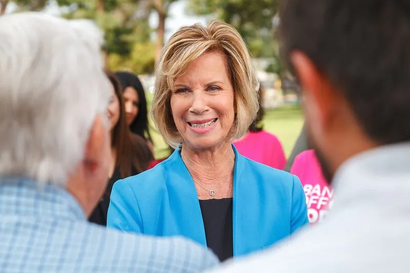 Los Angeles County Supervisor Janice Hahn took the lead early March 5 in her bid for a third and final term. If she retains more than 50 percent of the vote, she will win reelection. (Janice Hahn)