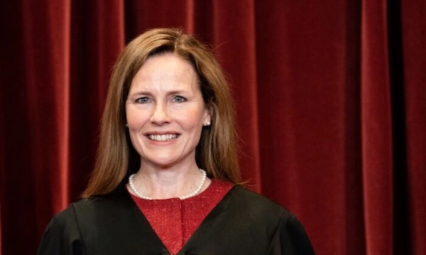 Justice Amy Coney Barrett Stands Alone in Trump Ruling