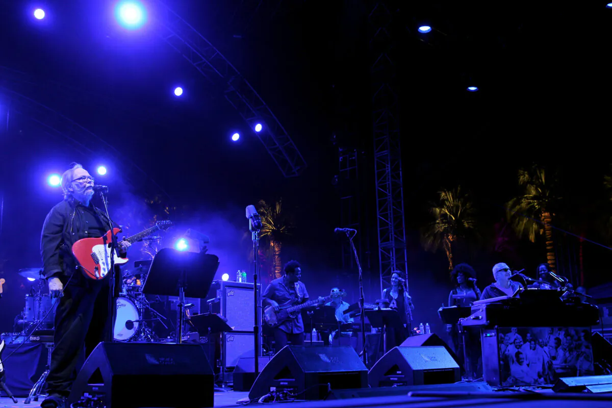 Steely Dan perform onstage during the 2015 Coachella Valley Music And Arts Festival at The Empire Polo Club in Indio, Calif., on April 17. (Karl Walter/Getty Images for Coachella)