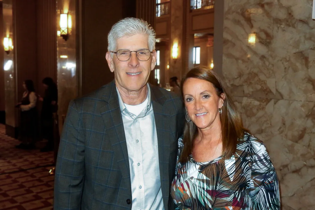Rodney and Tara Resch attended Shen Yun Performing Arts at the at the Stifel Theatre in St. Louis, Mo. on March 2. (Weiyong Zhu/Epoch Times)