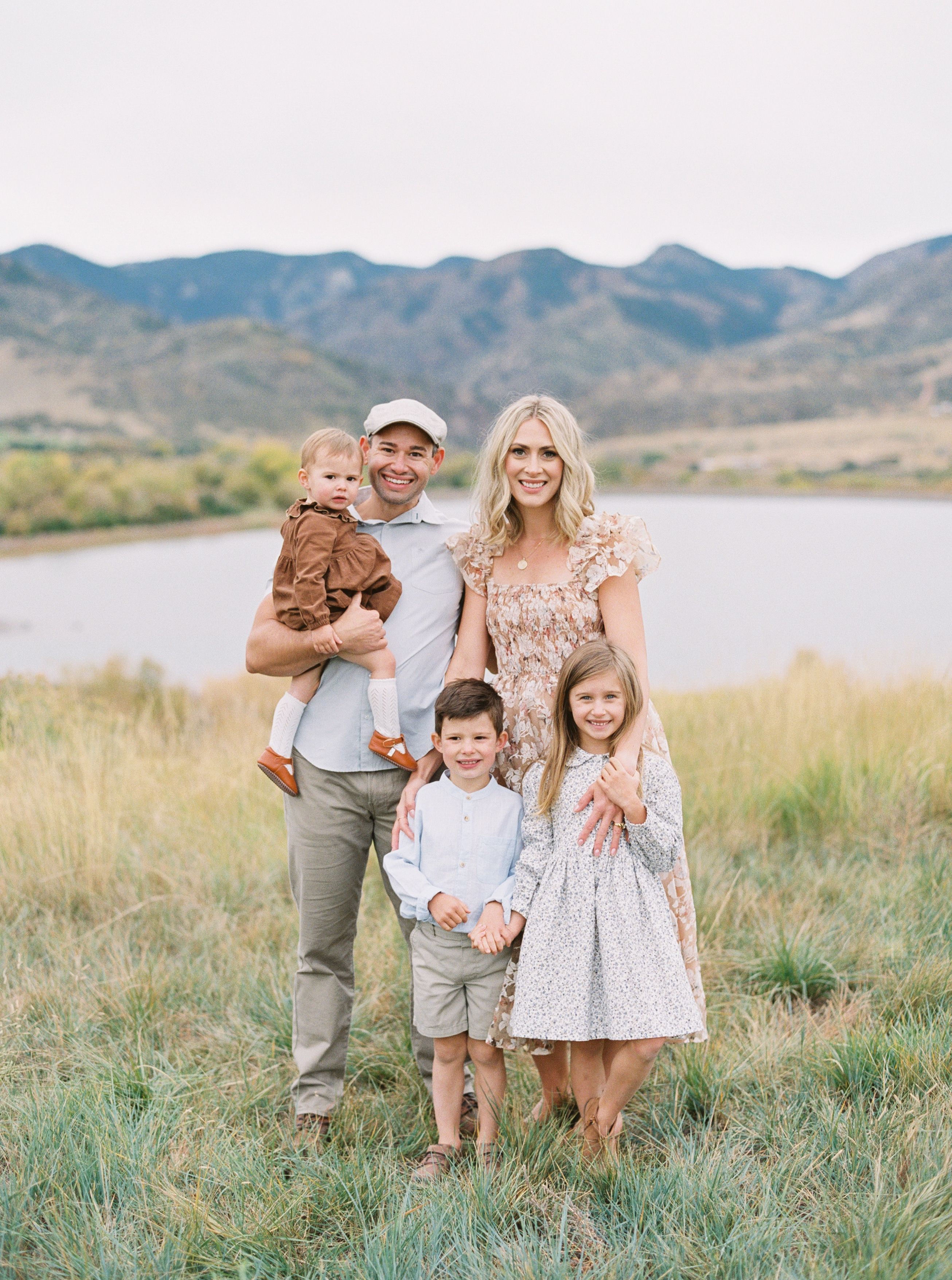Mr. and Mrs. Weidmann with their family.