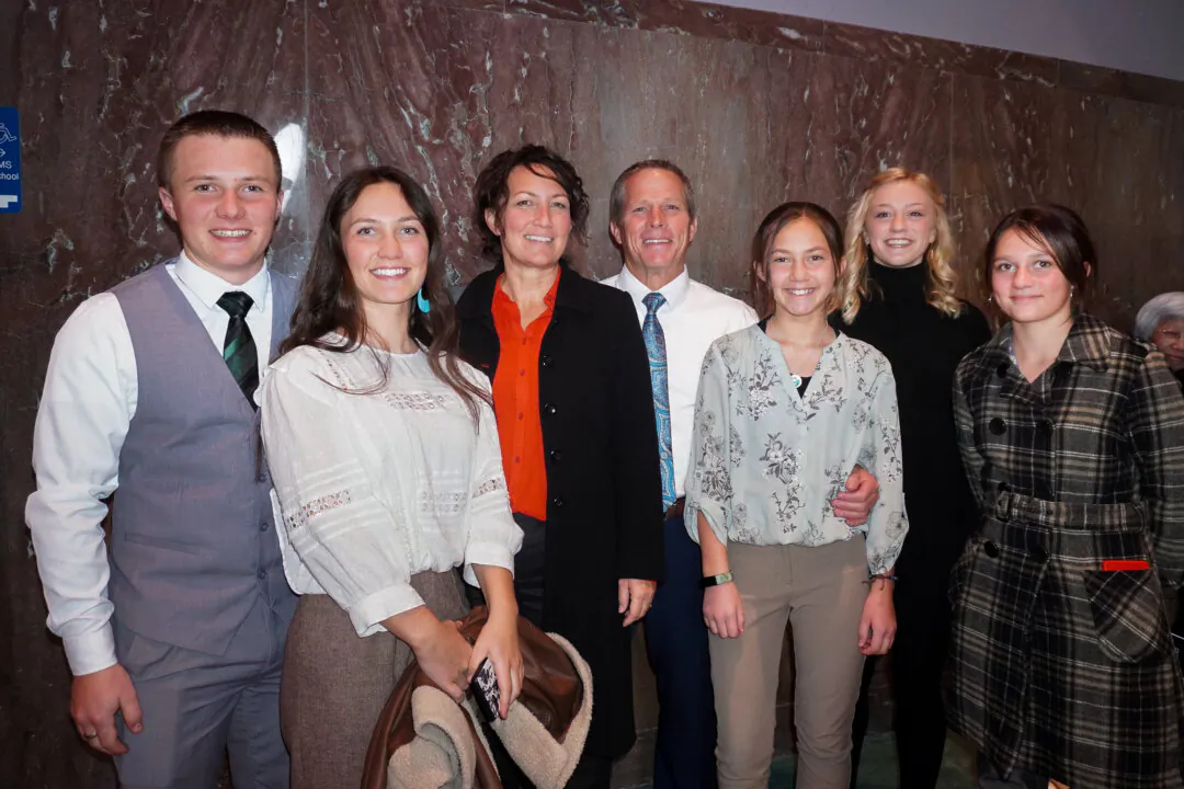 Richard Dodge and his family attended Shen Yun's evening performance at the Frontier Center for the Performing Arts on March 6, 2024. (Sherry Dong/The Epoch Times)