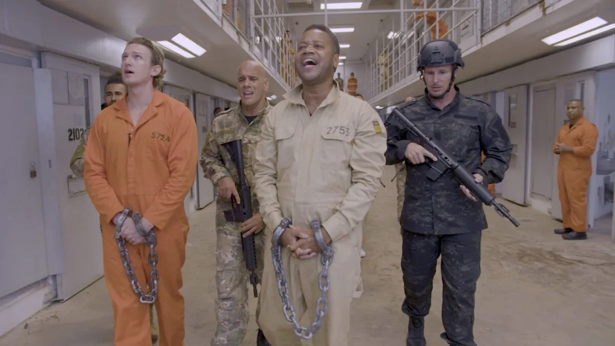 A screenshot from the movie "The Firing Squad." (Epoch Studios)