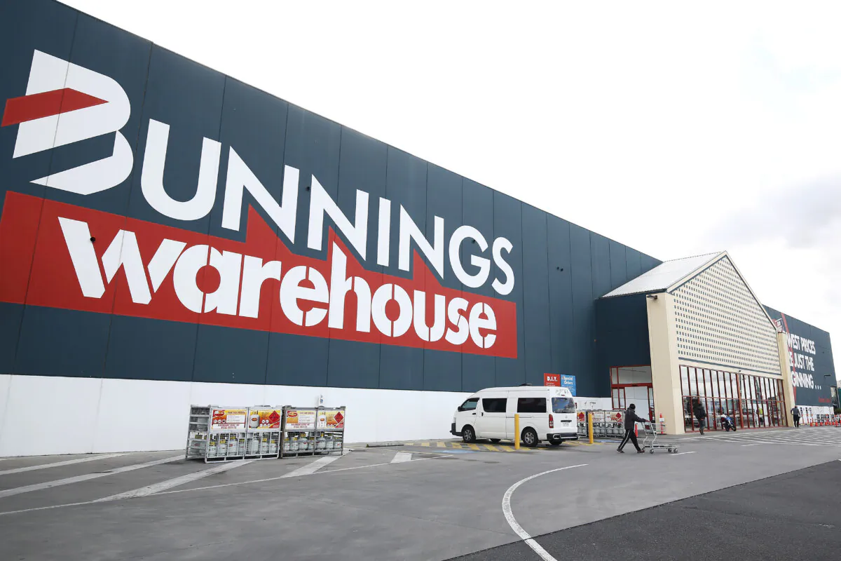 Bunnings Warehouse is seen in Melbourne, Australia, on Aug. 4, 2020. (Daniel Pockett/Getty Images)