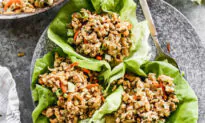 Thai Chicken Lettuce Wraps