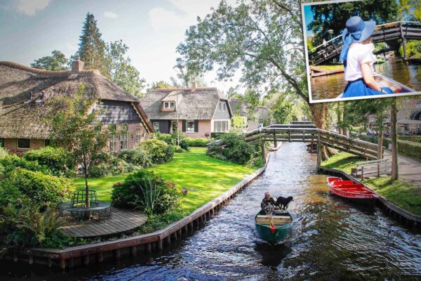 This Dreamlike Medieval Dutch Village Has Water Instead of Roads—Here's the Weird Reason Why