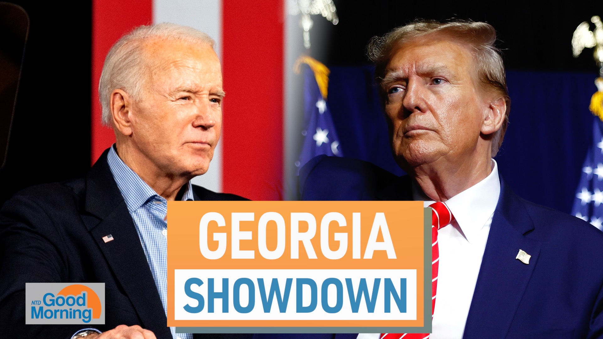 Trump Versus Biden Showdown In Georgia Biden Signs 460 Billion