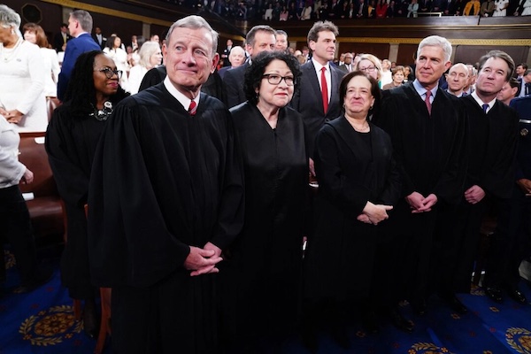 3 Supreme Court Justices Go Absent 