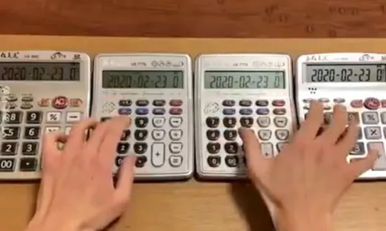 Mozart’s Turkish March ‘Calculator Cover’