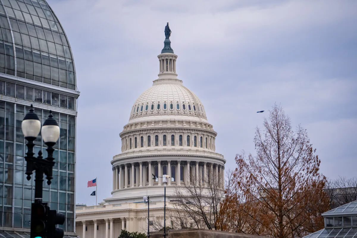 The U.S. Capitol Building in Washington on Feb. 28, 2024. (Madalina Vasiliu/The Epoch Times)