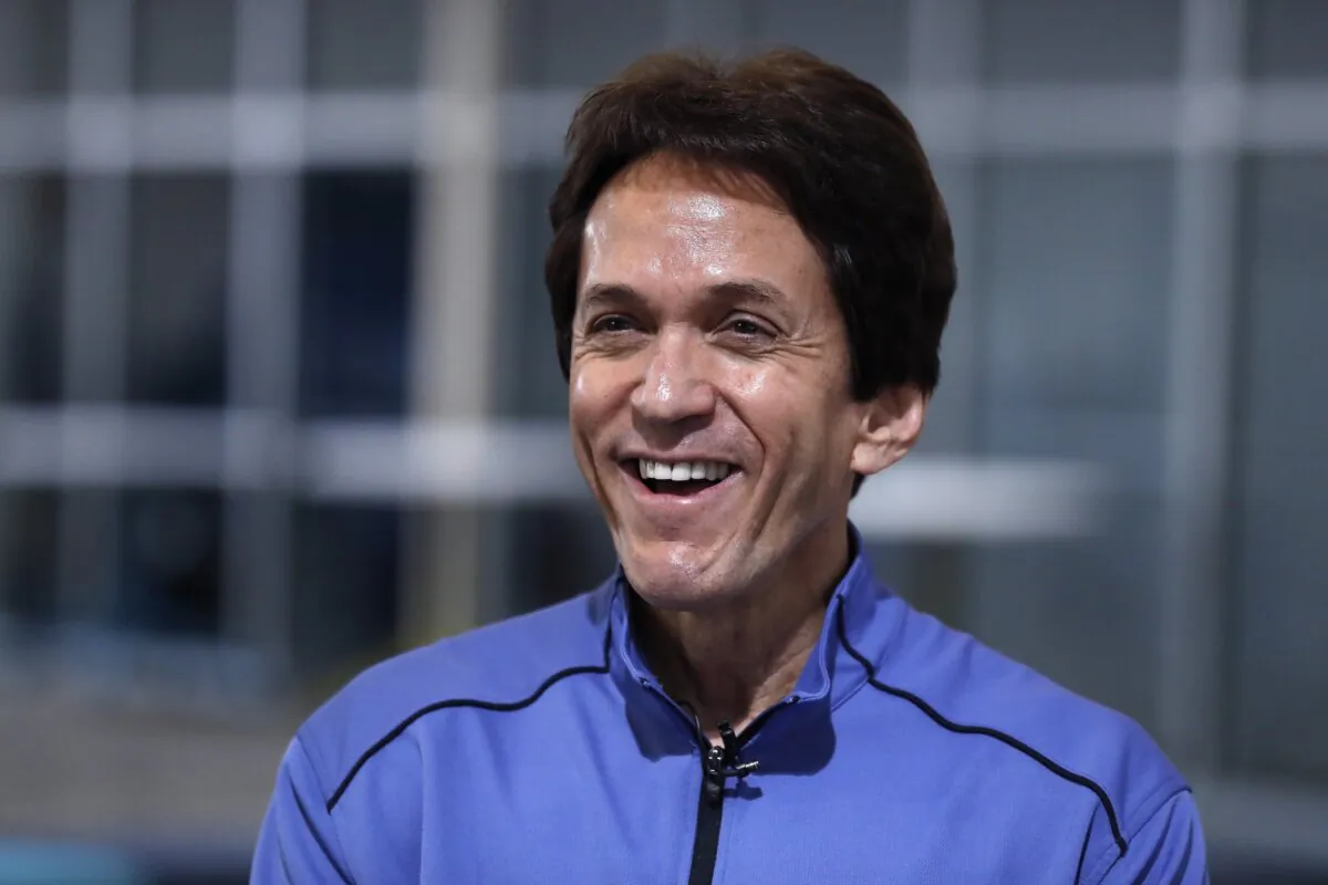 Author Mitch Albom is interviewed in Detroit on Oct. 5, 2018. (Carlos Osorio/AP Photo)