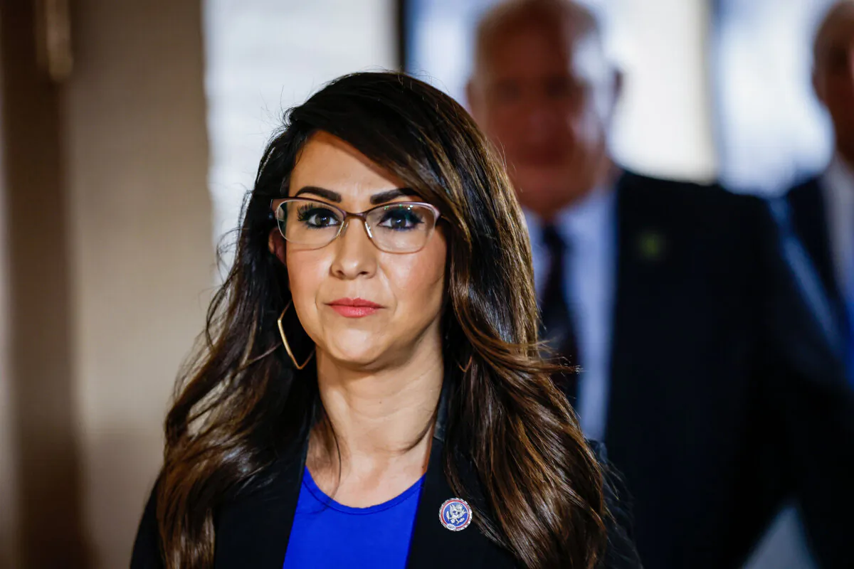Rep. Lauren Boebert (R-Colo.) in Washington in a file picture. (Anna Moneymaker/Getty Images)