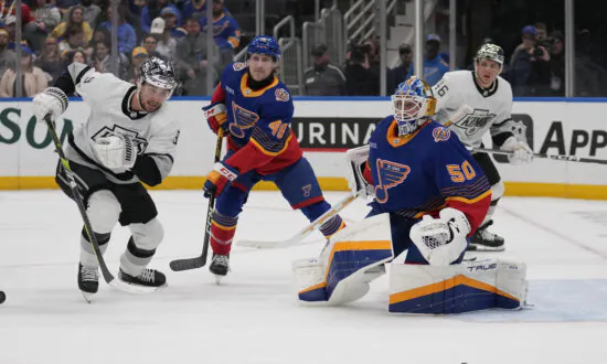 Kings Fall 3–1 in St. Louis as Blues Goaltender Binnington Registers 40 Saves