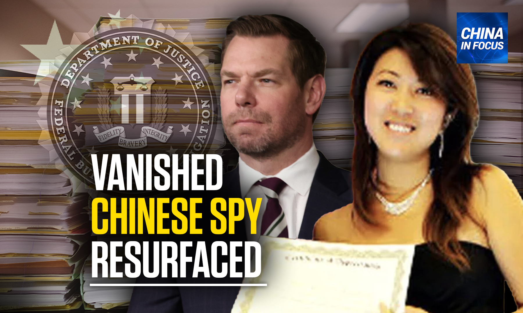 Alleged Chinese Spy Makes Rare Public Appearance | EpochTV