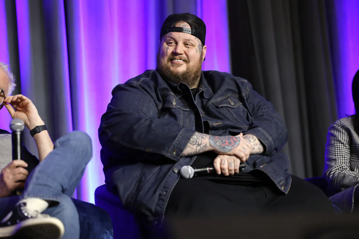Jelly Roll attends CRS2024 at the Omni Nashville Hotel in Nashville, Tenn., on Feb. 28, 2024. (Jason Kempin/Getty Images)