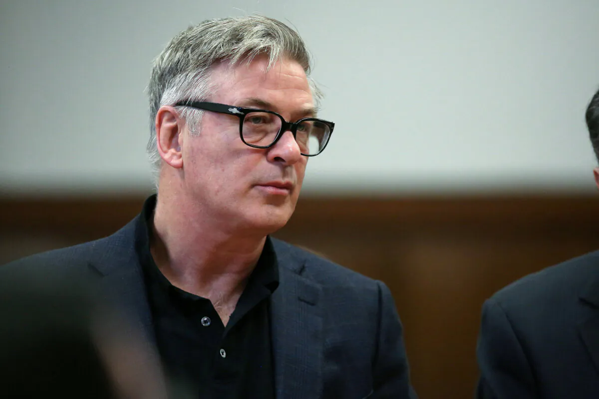 Actor Alec Baldwin appears in court in the Manhattan borough of New York City on Jan. 23, 2019. (Alex Tabak/Pool via Reuters)