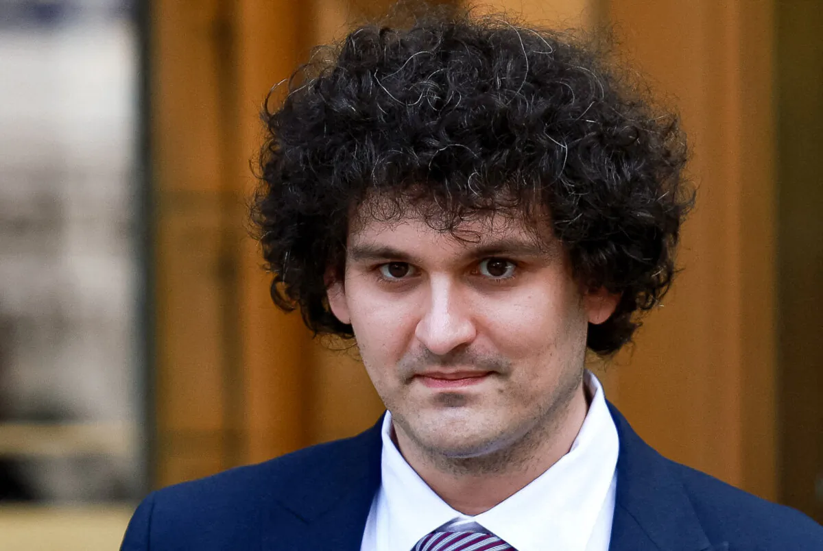 Indicted FTX founder Sam Bankman-Fried leaves the United States Courthouse in New York on July 26, 2023. (Amr Alfiky/Reuters)