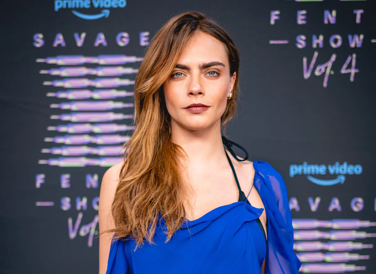 Cara Delevingne attends Rihanna's Savage X Fenty Show Vol. 4 in Simi Valley, Calif., on Nov. 9, 2022. (Matt Winkelmeyer/Getty Images for Rihanna's Savage X Fenty Show Vol. 4 presented by Prime Video)